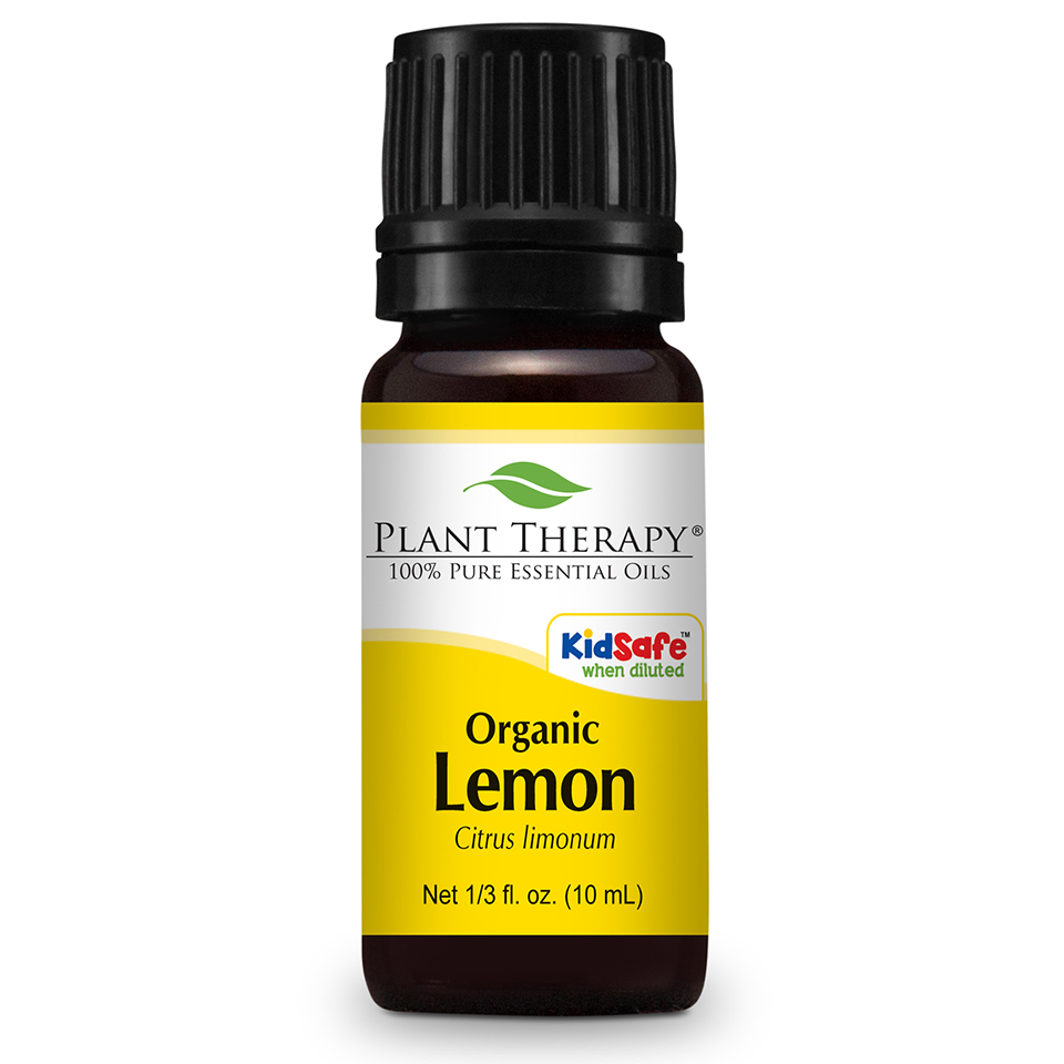 10ml Organic Lemon Essential Oil