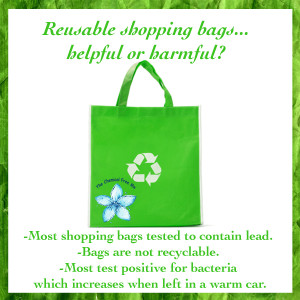 The Problem with Reusable Shopping Bags | The Chemical Free Me