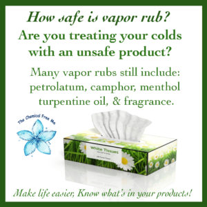 Vapor Rub Toxins