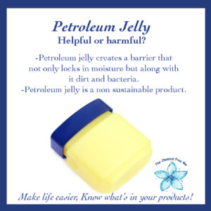 Toxins in petroleum jelly