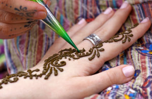 Henna Tattoo On Hand