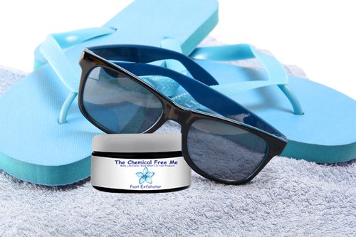 flip flops and foot exfoliate Foot Exfoliator and Flip Flops