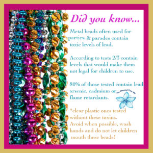 Lead in Mardi Gras Beads